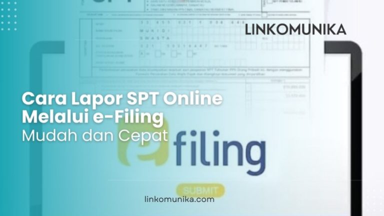 Cara Lapor SPT Online
