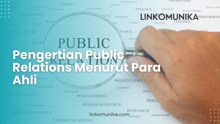 pengertian Public Relations Menurut Para Ahli